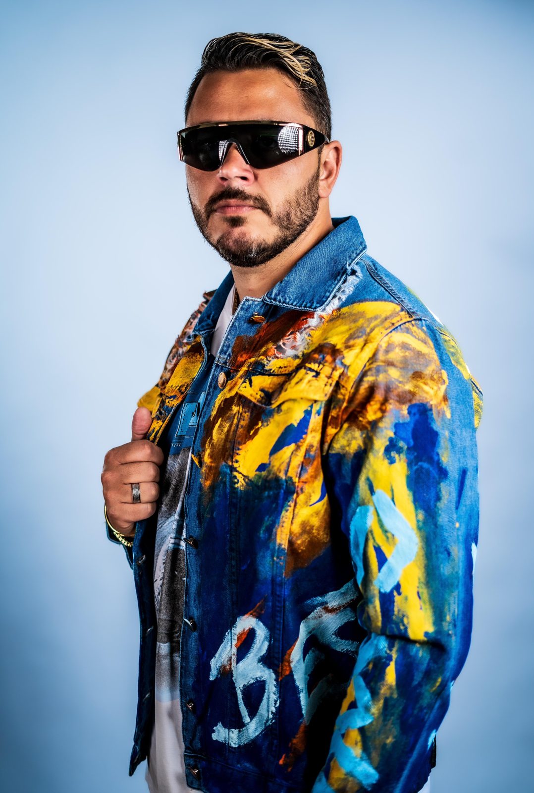 Portrait of Miami DJ and producer Evan Halls